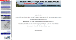 Desktop Screenshot of hhm.de