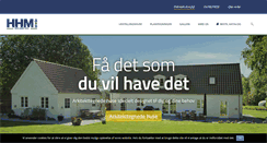 Desktop Screenshot of hhm.dk